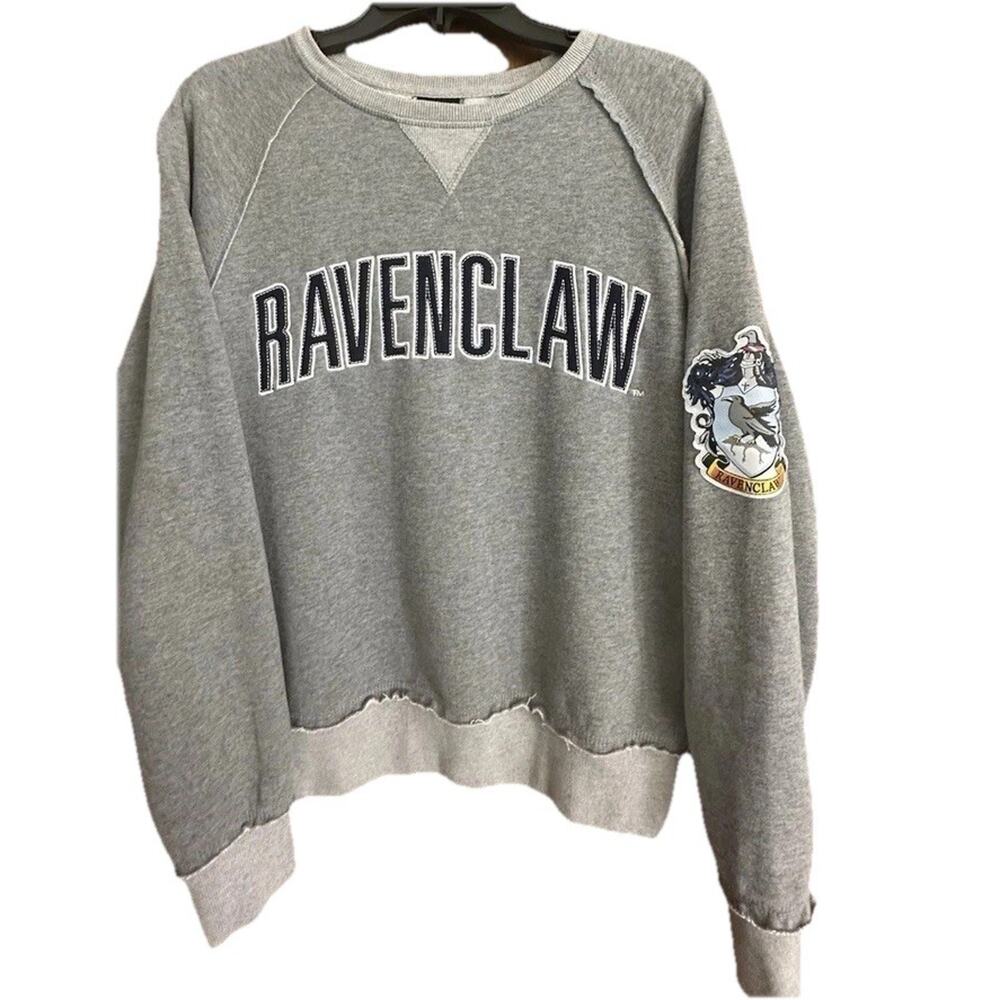 Wizarding World Harry Potter Ravenclaw Sweatshirt Adult S Gray Universal Tag